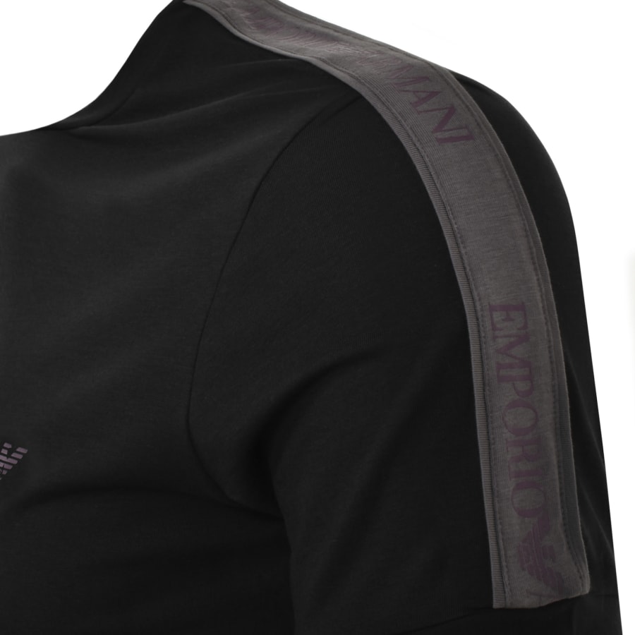 Emporio Armani Lounge Crew Neck T Shirt Black